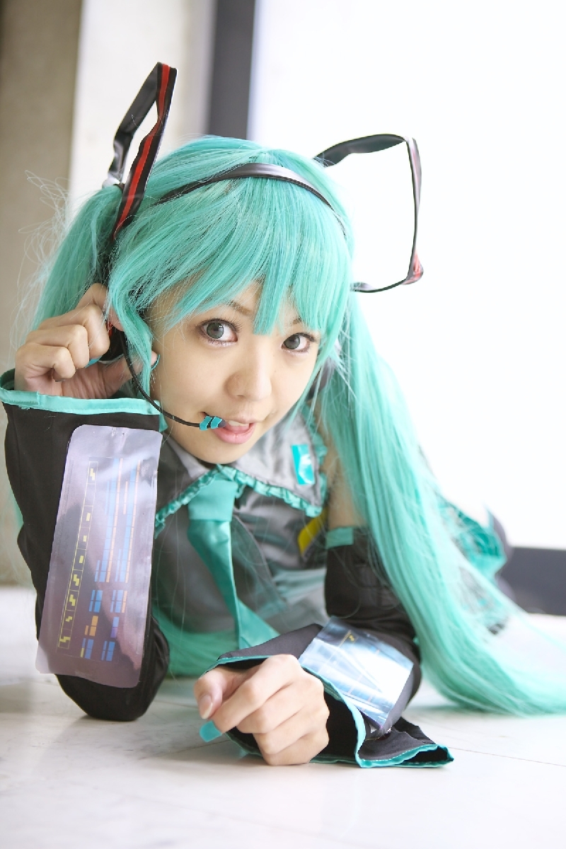 [Cosplay]  Vocaloid - Sexy Hatsune Miku